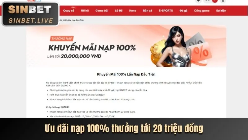Thưởng nạp lại hàng ngày/tuần tại 888vnd login